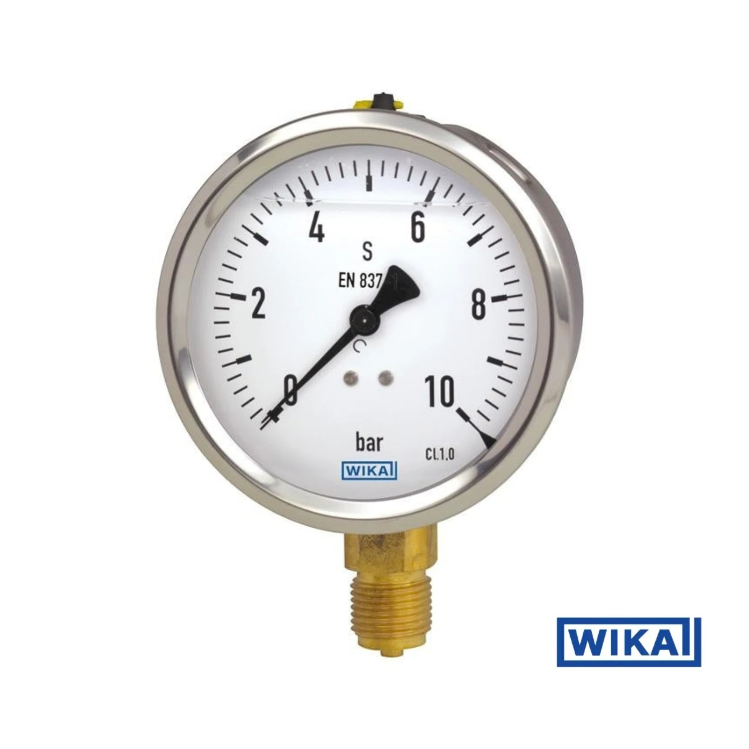 WIKA 213.53.063 General Vacuum Gauge, G1/4B Bottom Connection
