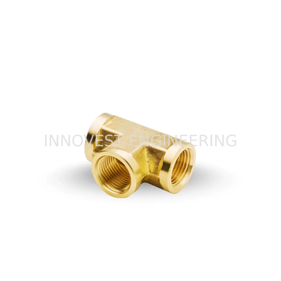 Brass Female Tee