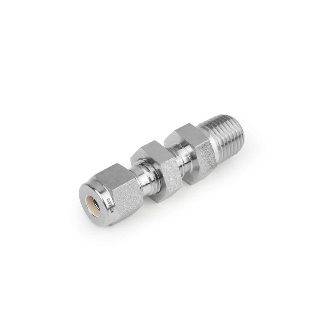 FITOK Bulkhead Male Connectors (Metric (MS), Fractional Tube)