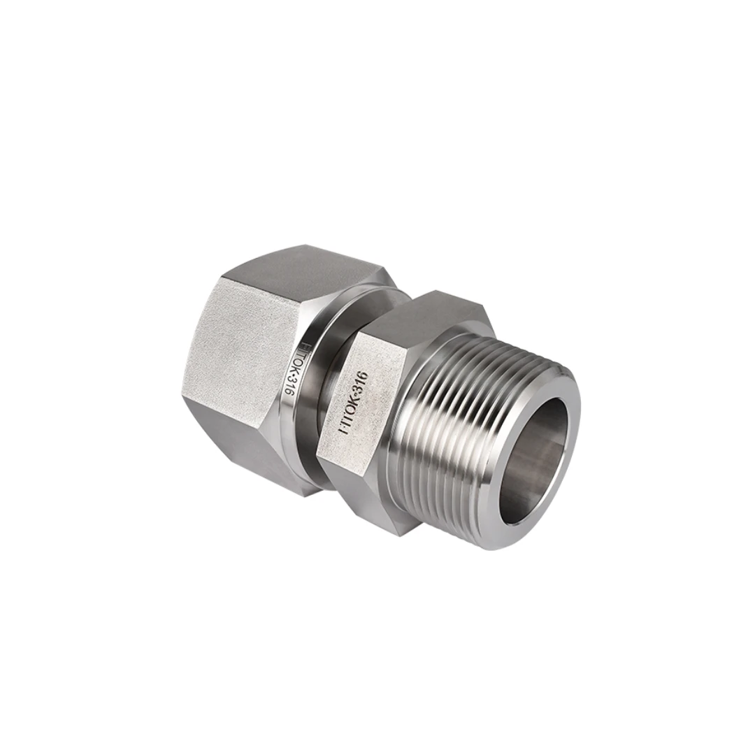 FITOK Male Adapters (ISO Tapered (RT), Metric Tube)