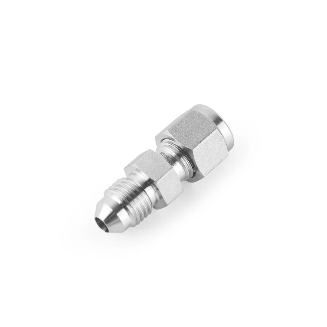 FITOK Male Connectors (37 Flare (AN), Fractional Tube)