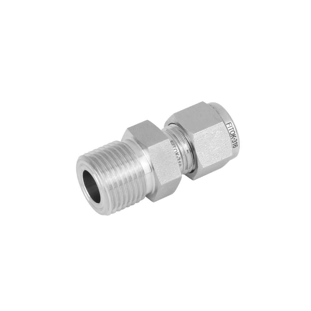 FITOK Male Connectors (ISO Parallel (BP), Fractional Tube)