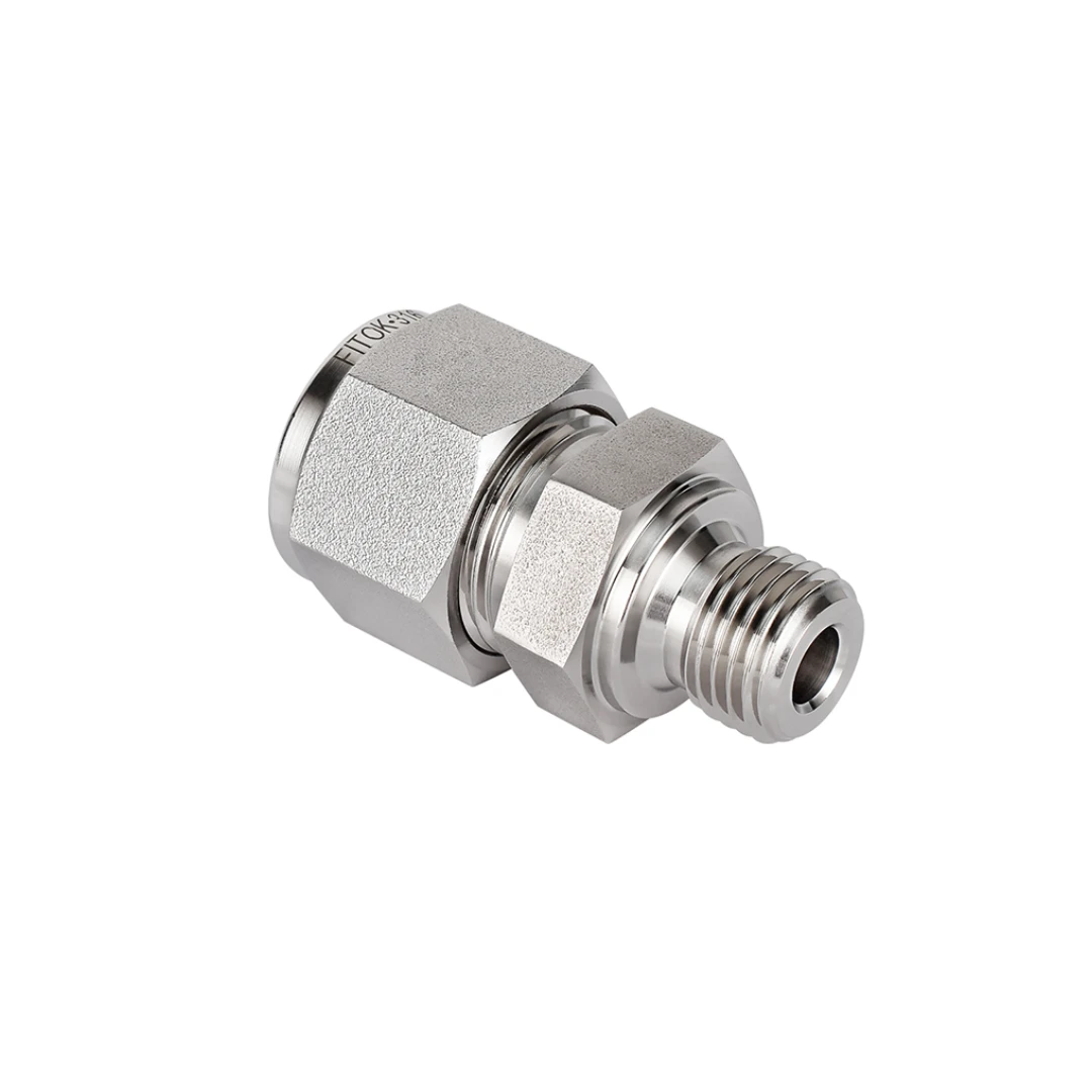 FITOK Male Connectors (ISO Parallel (RS), Fractional Tube)