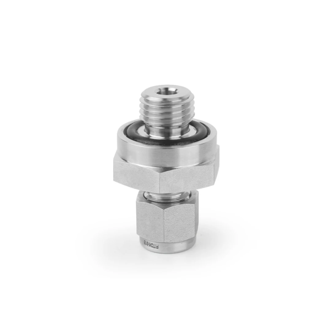 FITOK Male Connectors (O-Seal with NPT, Fractional Tube)