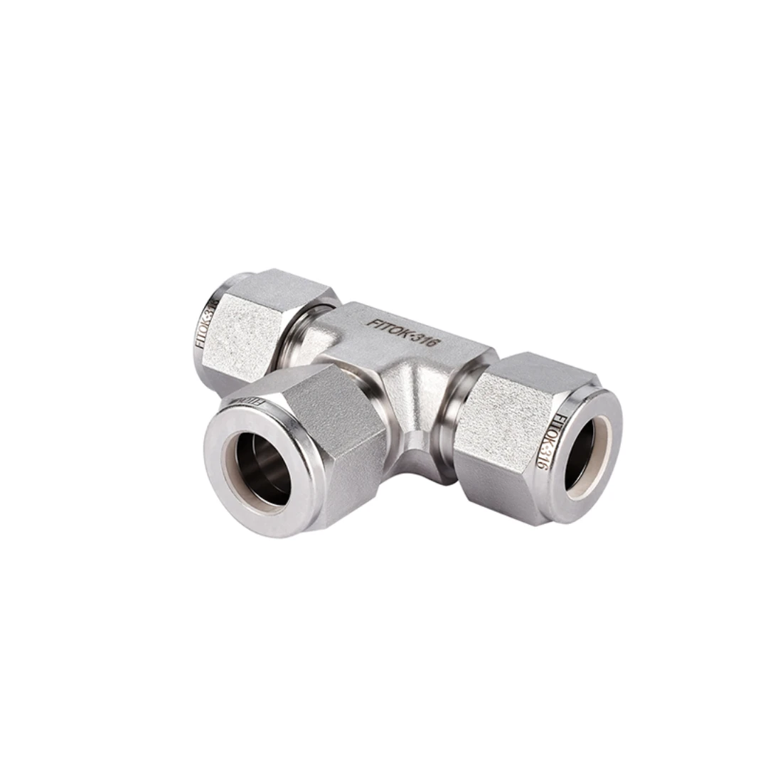 FITOK Union Tees (NPT, Fractional Tube)