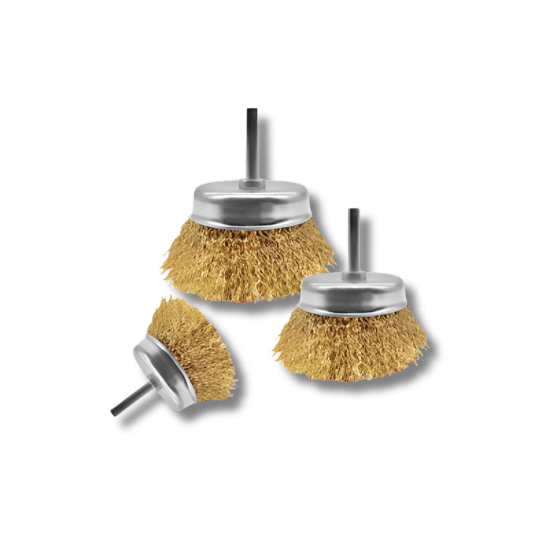 Glitz Non Spark Cup Brush With Shank 6mm-0.3 Wire
