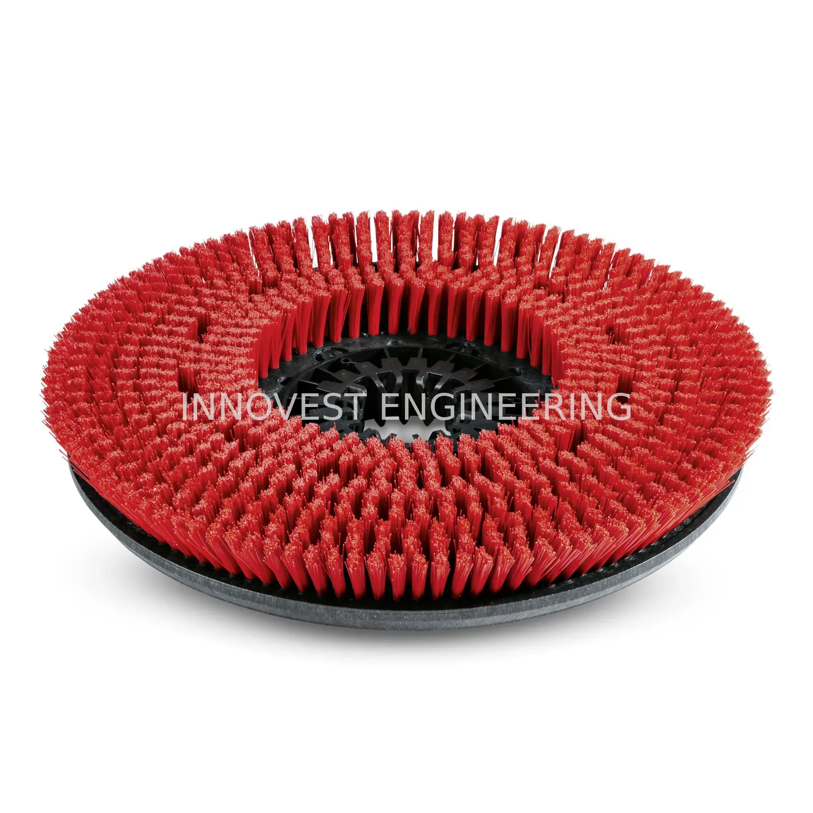 Karcher Disc Brush, Medium, Red, 355 Mm