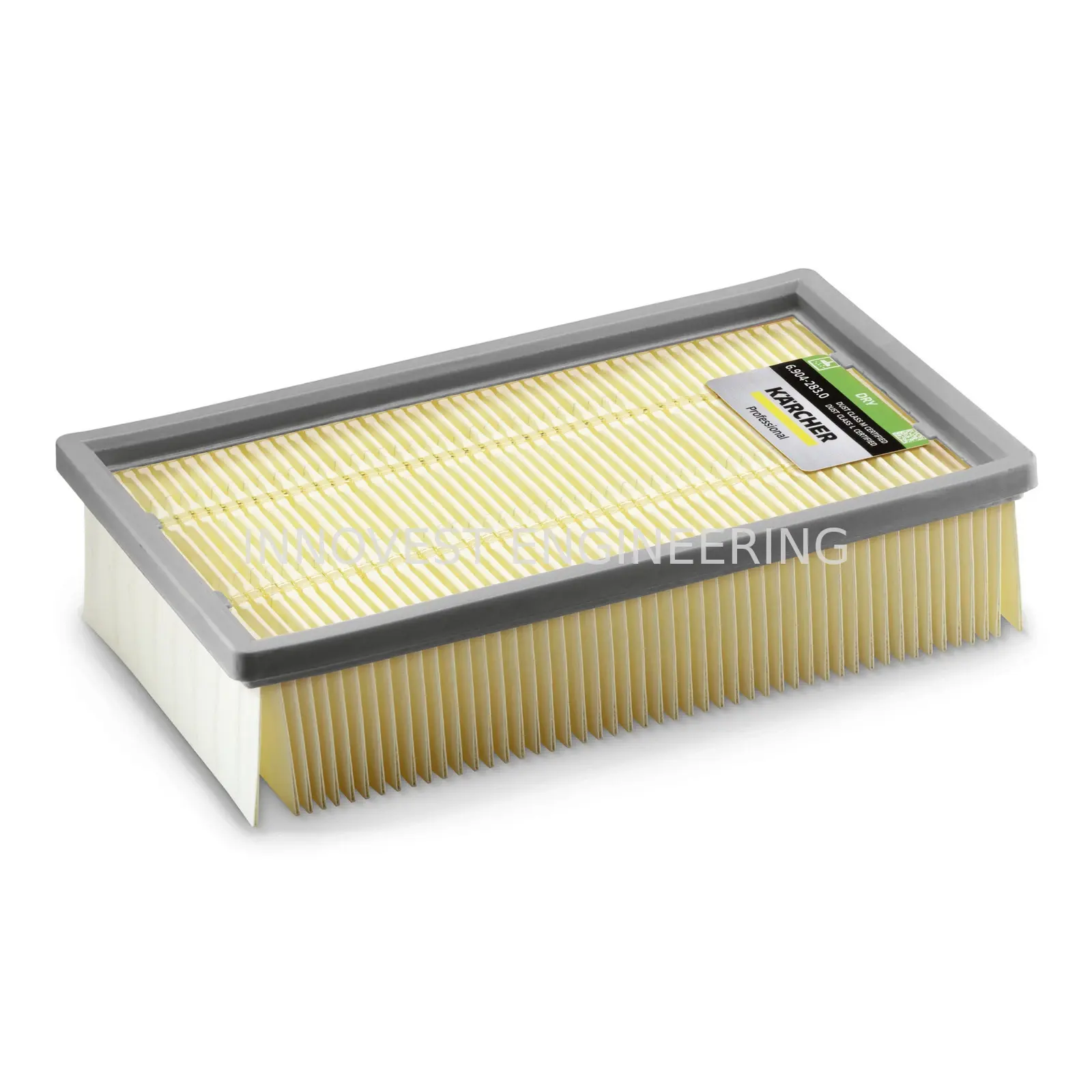 Karcher Dry Flat Pleated Filter, Green Label, Suitable For Nt 65/2 Ap