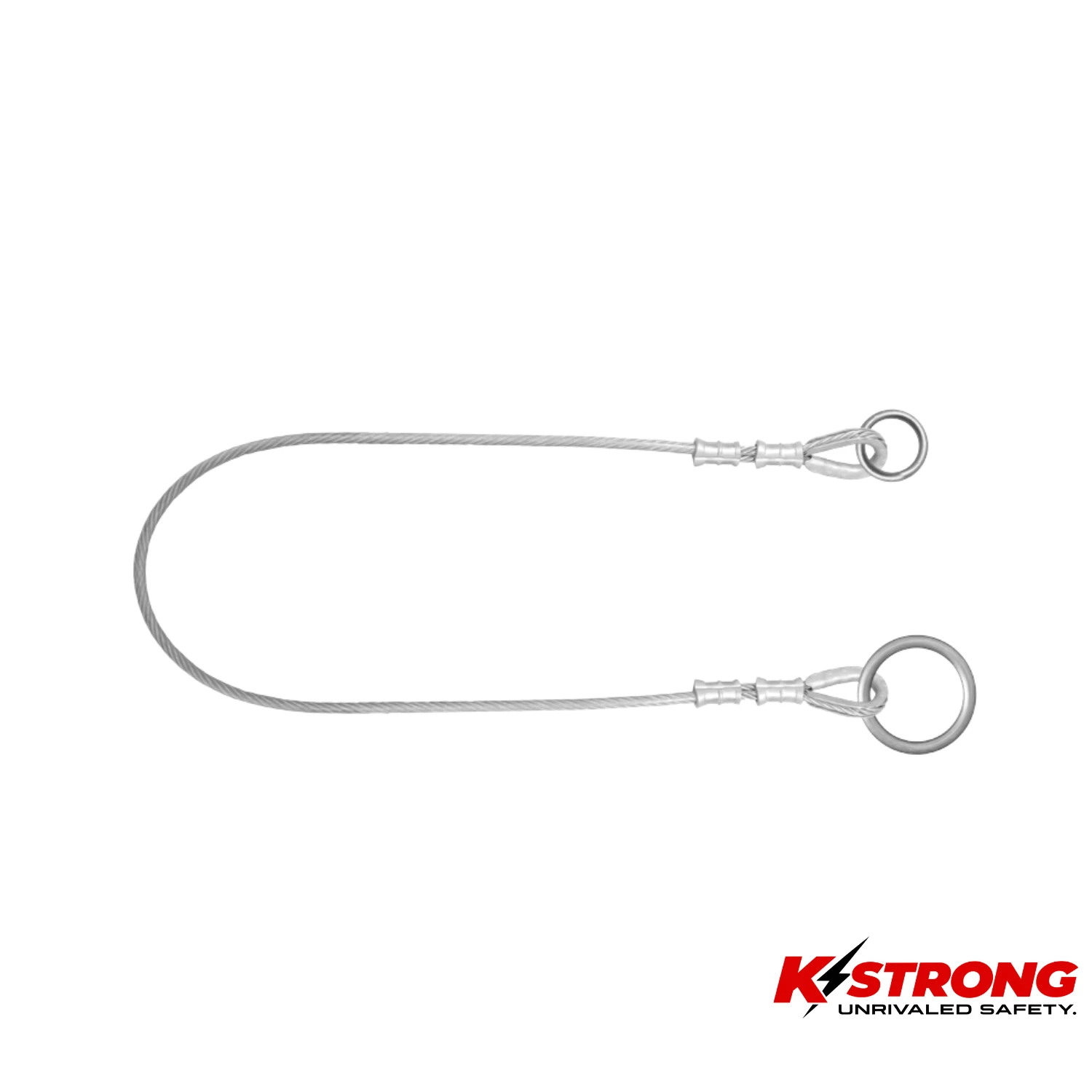 K STRONG Anchorage Steel Wire Rope Sling 1.8 Meter