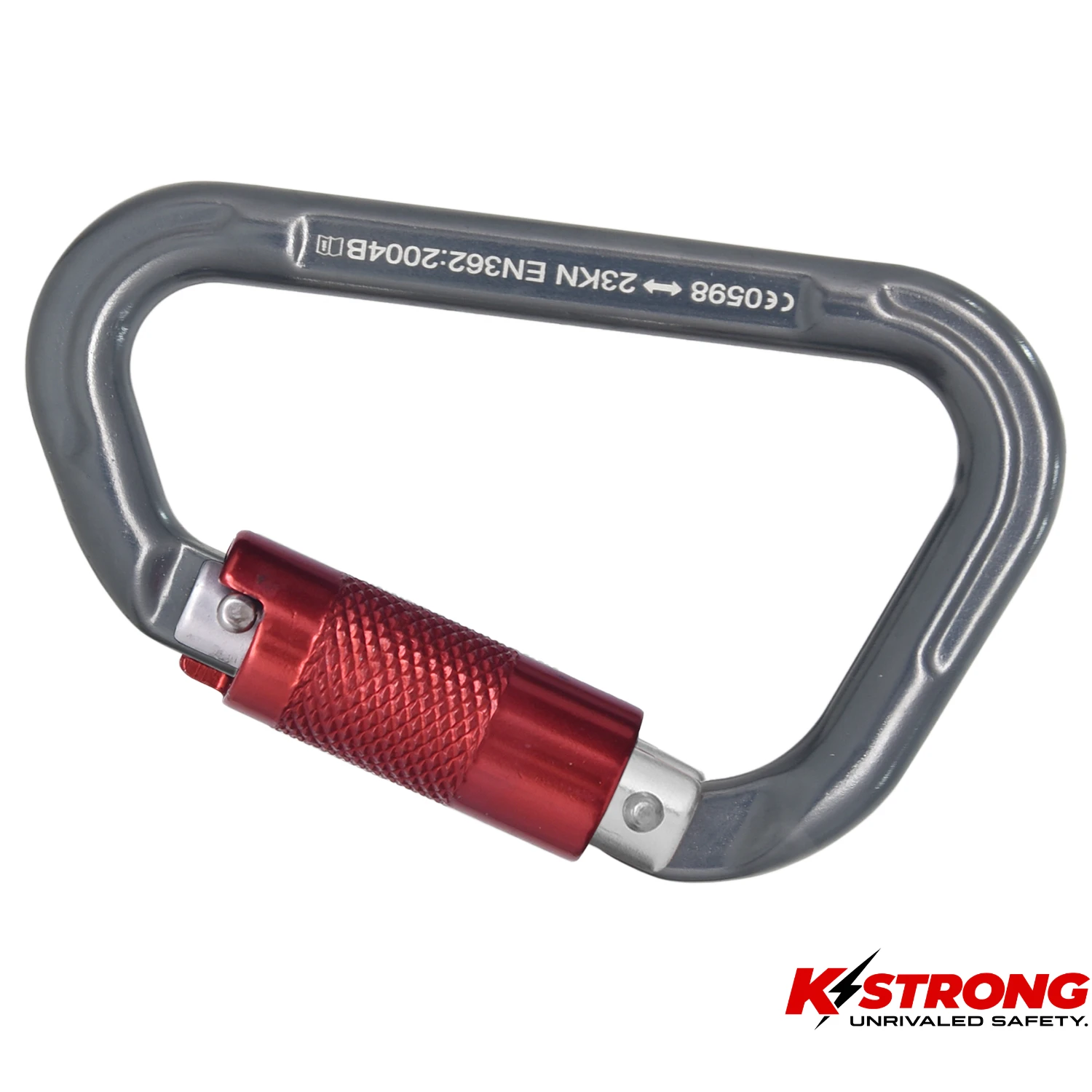 K STRONG Aluminum Double Action Karabiner