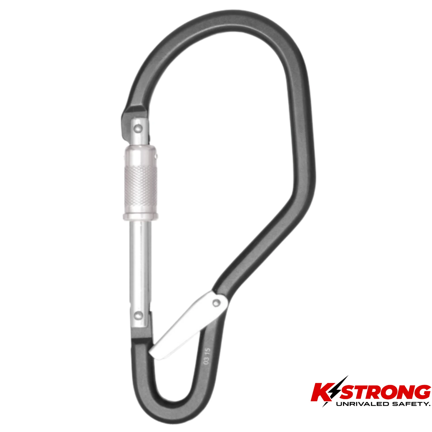 K STRONG Aluminum Scaffold Hook with Latch & Twist Lock Gate Opening