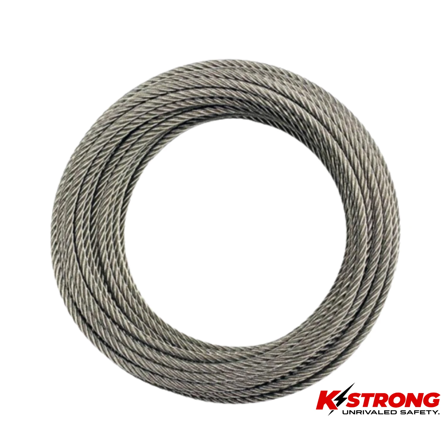 K STRONG Stainless Steel Wire Rope 8MM, 1X19