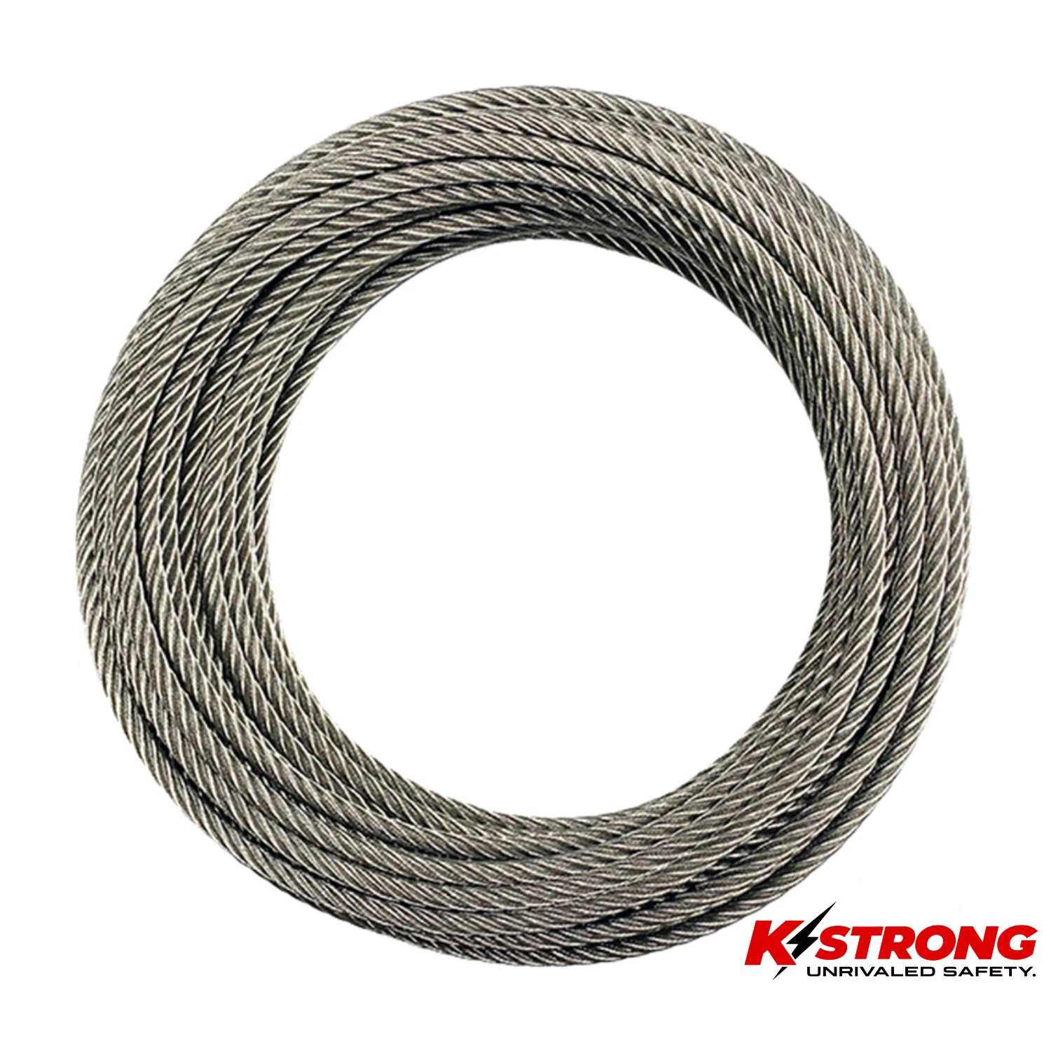 K STRONG Stainless Steel Wire Rope 8MM, 7×19