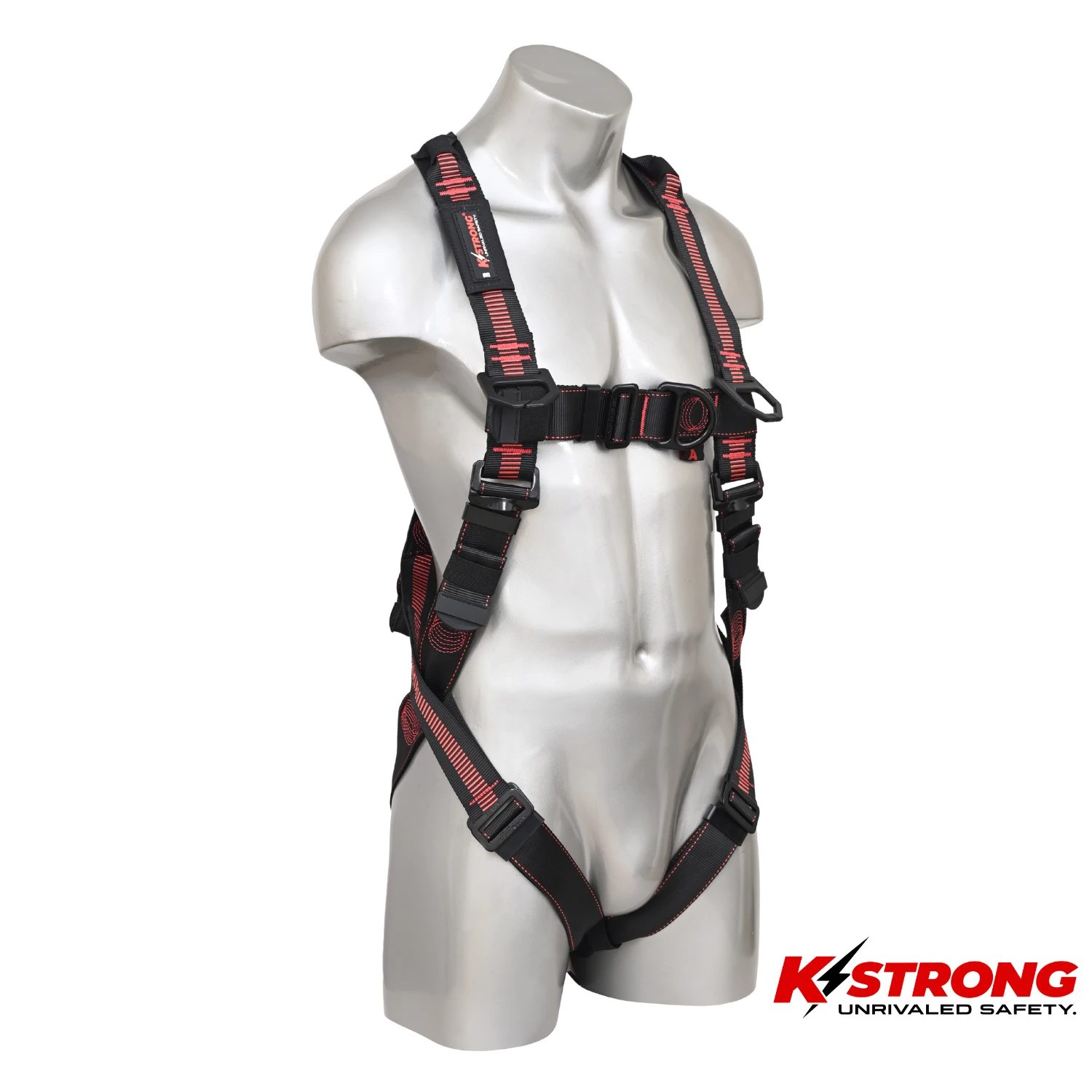 K STRONG Elite Roofers Harness 3-Point Adjustment, 3-Point Attachment