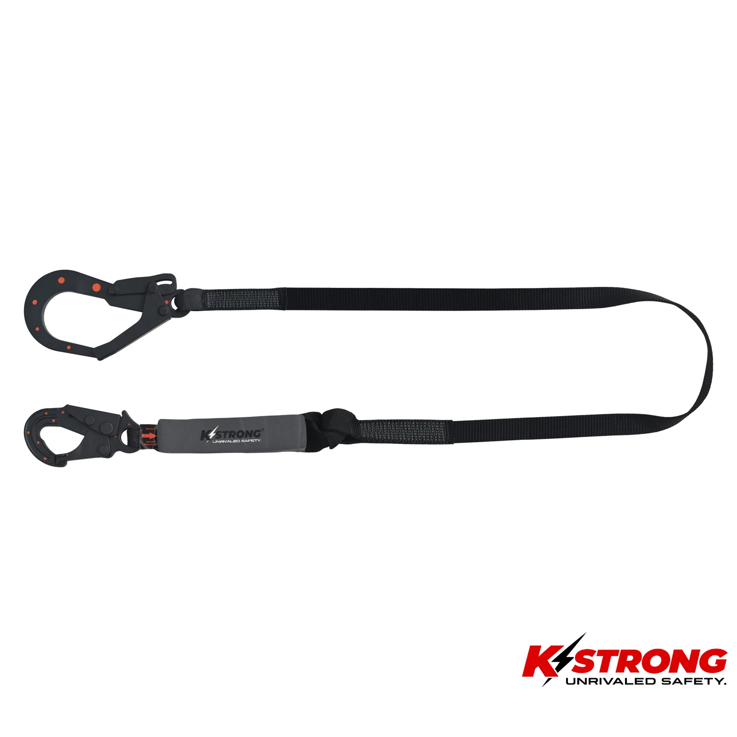 K STRONG ElectWorX Lanyard with Dielectric Snap and Dielectric Scaffold Hook