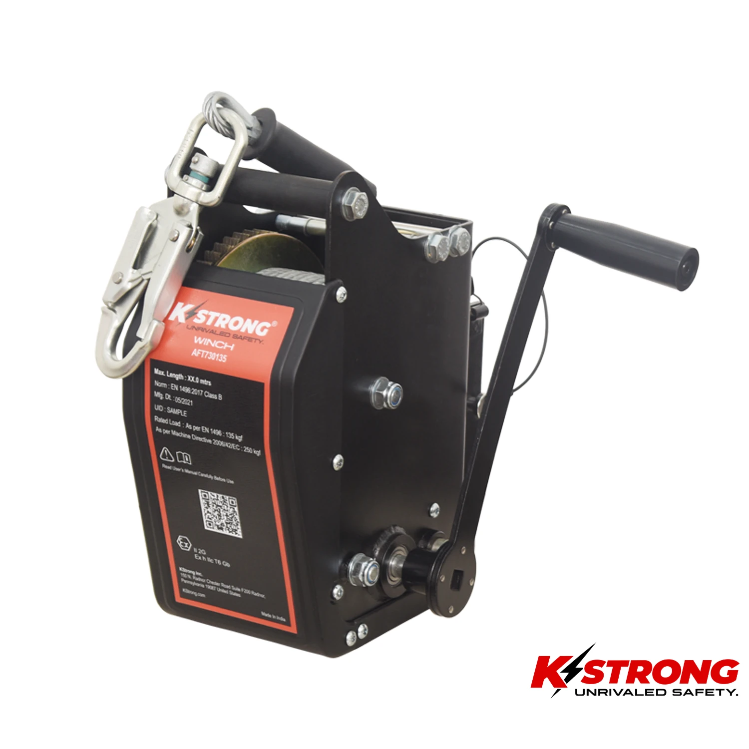 K STRONG Extreme Personal Winch 35 Meter