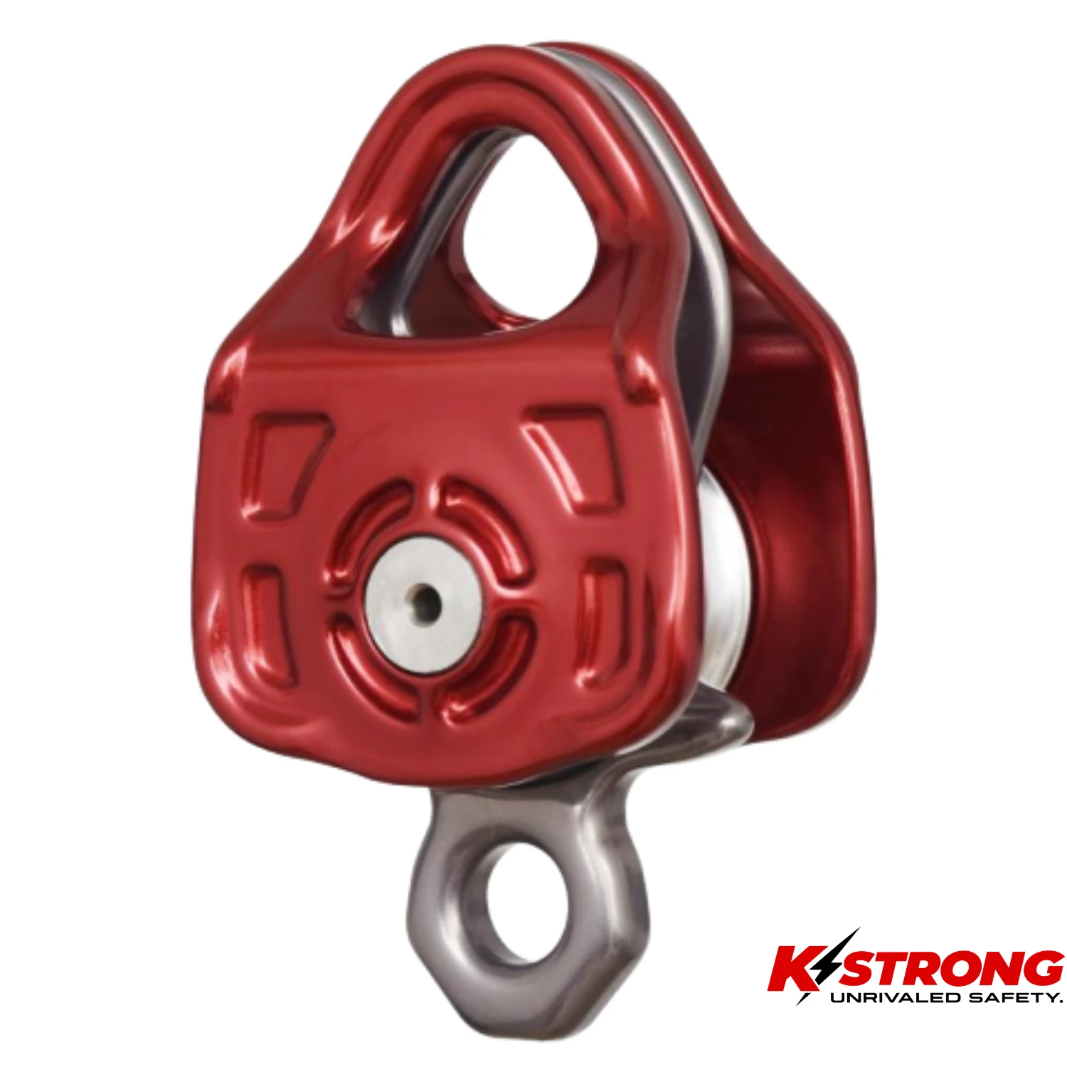 K STRONG IRSQ Forged Aluminum Double Pulley