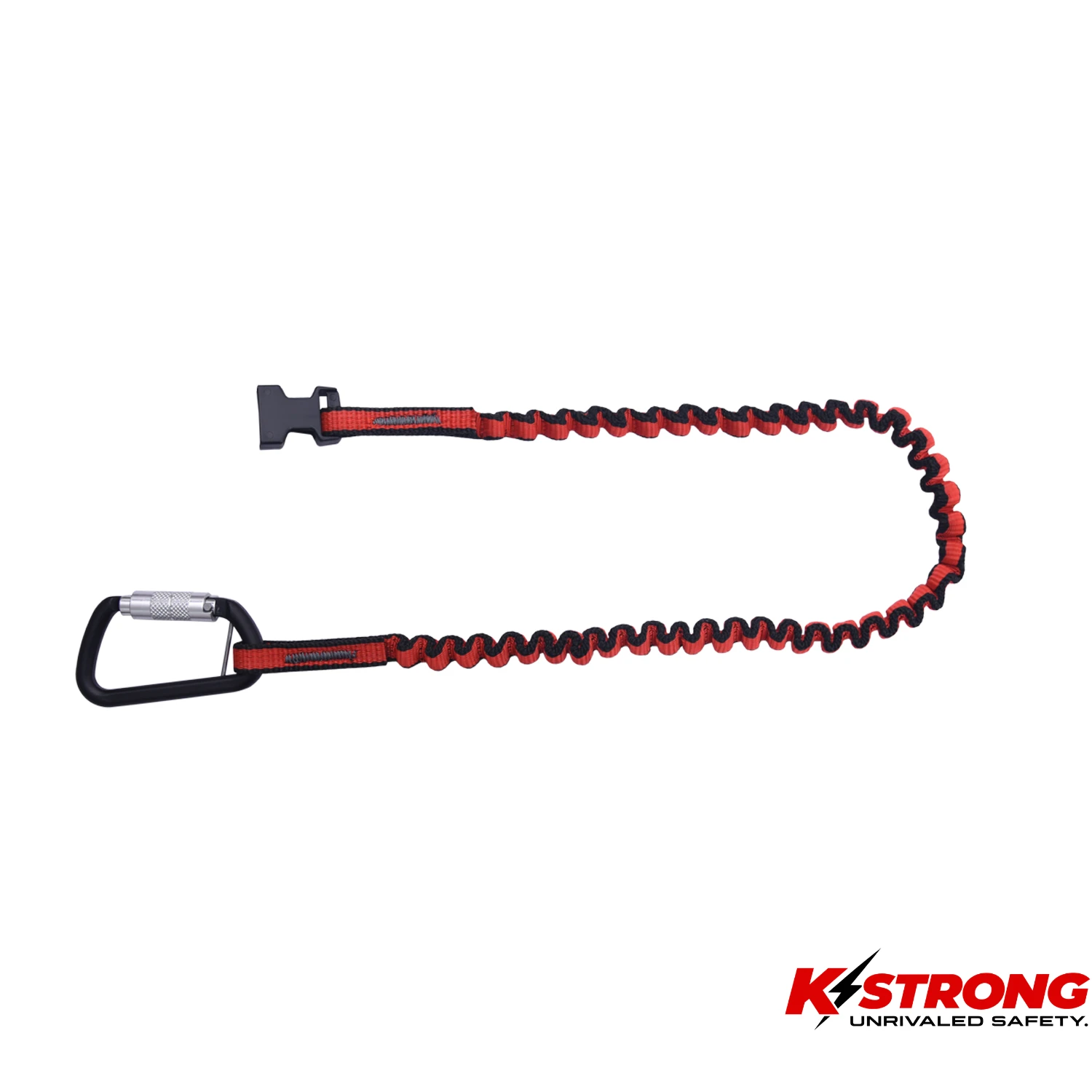 K STRONG Detachable Elasticated Single Screwgate Karabiner