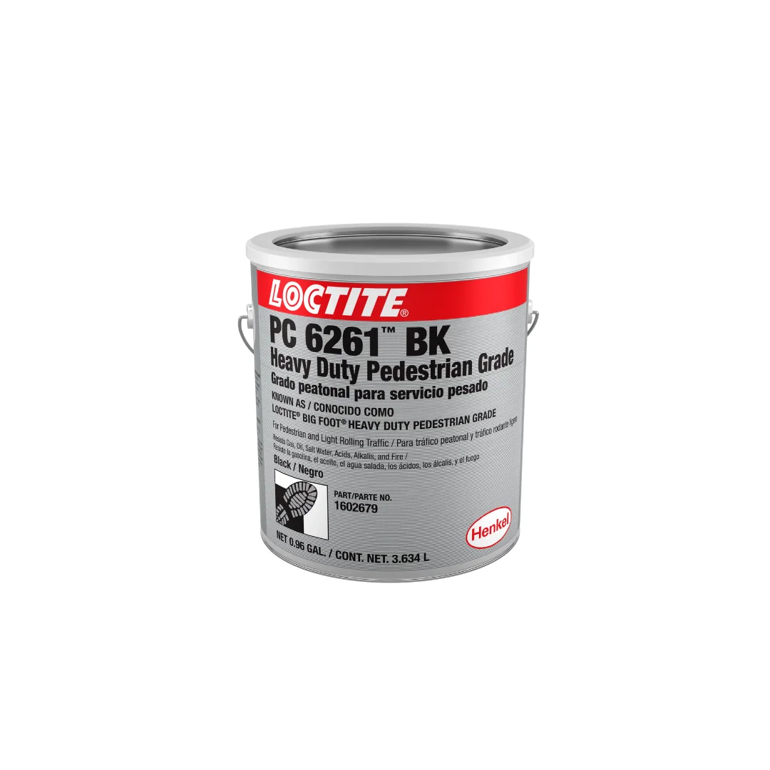 Loctite PC6261 Anti Slip Floor Coating, Yellow, 1gal