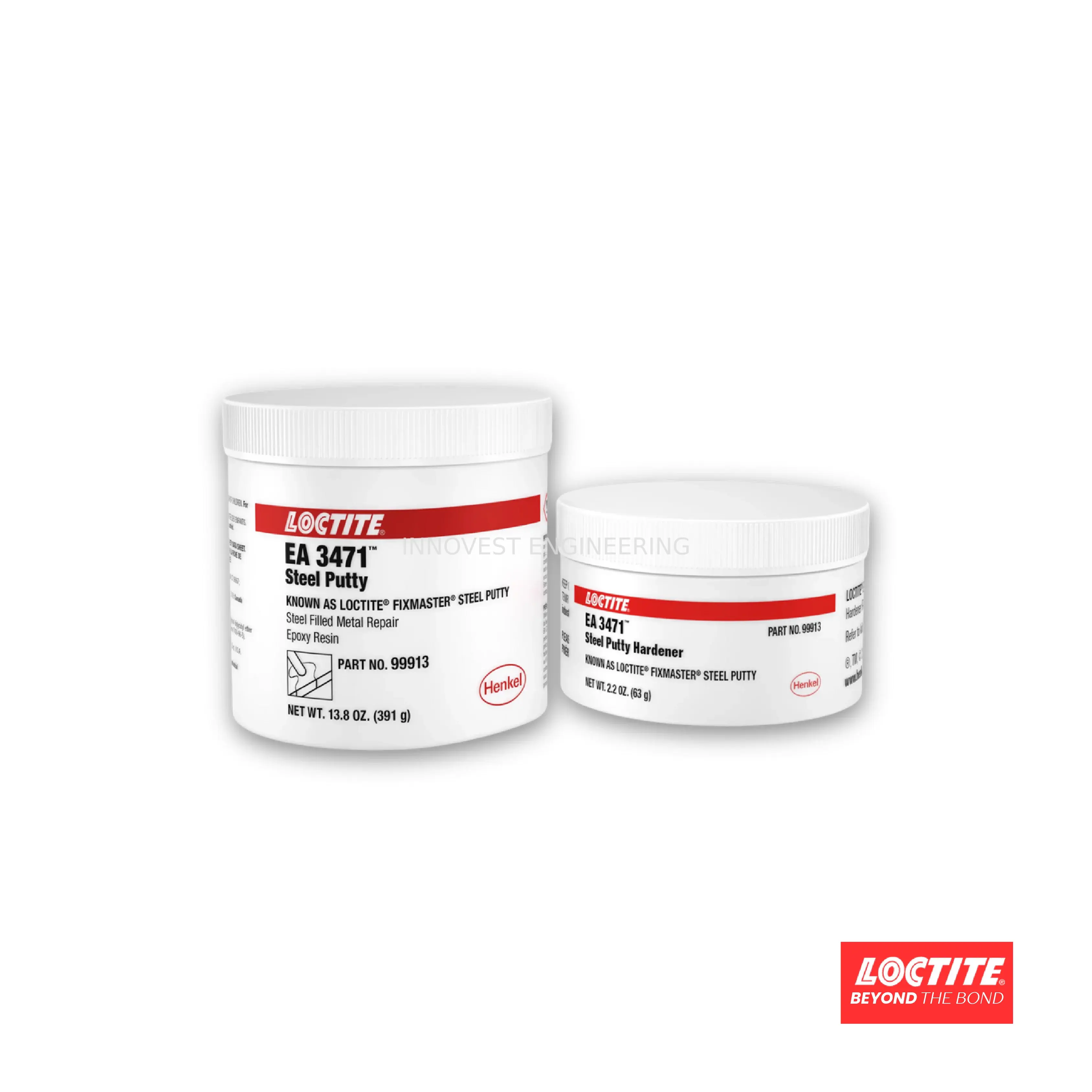 Loctite EA3471 Steel Putty, 500g