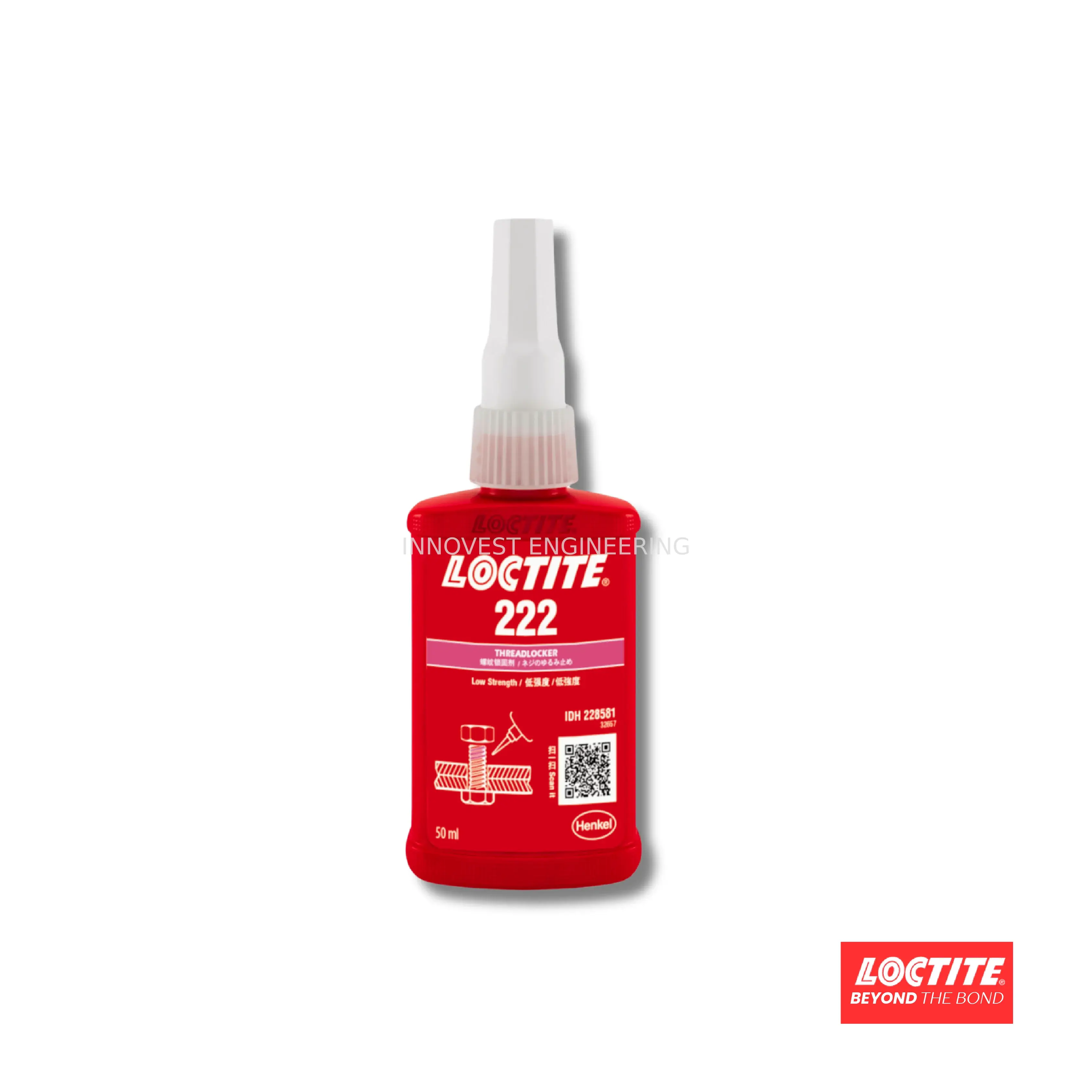 Loctite 222 Thread Locker, 50ml