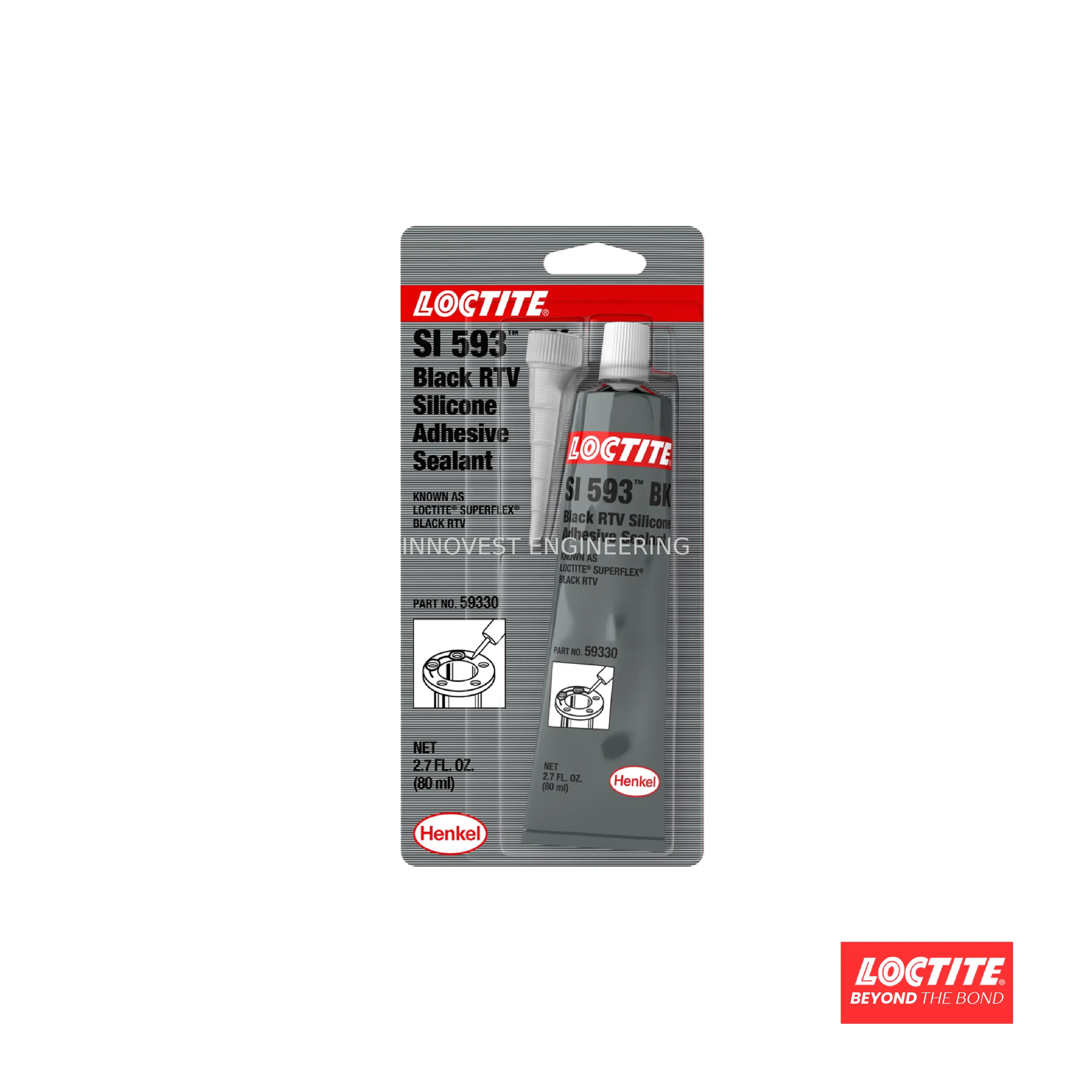 Loctite SI593 Gasket Maker, 80ml 