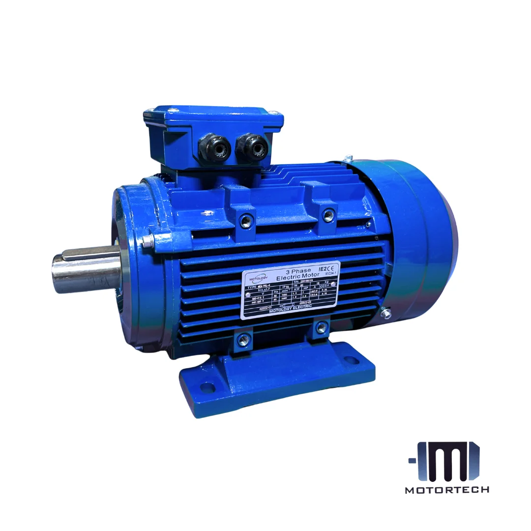 Motology Aluminium Induction Motor,3 Phase,4P,IE2