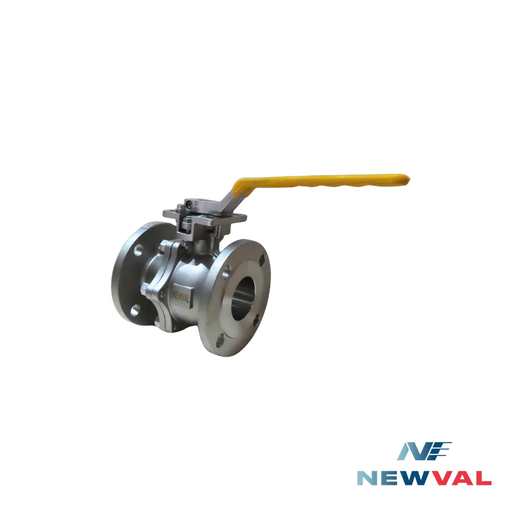 Newval 2PC Flanged End Ball Valve FIG BV404MP