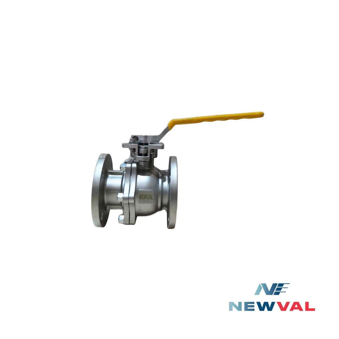 Newval 2PC Flanged End Ball Valve FIG BV409MP-JIS