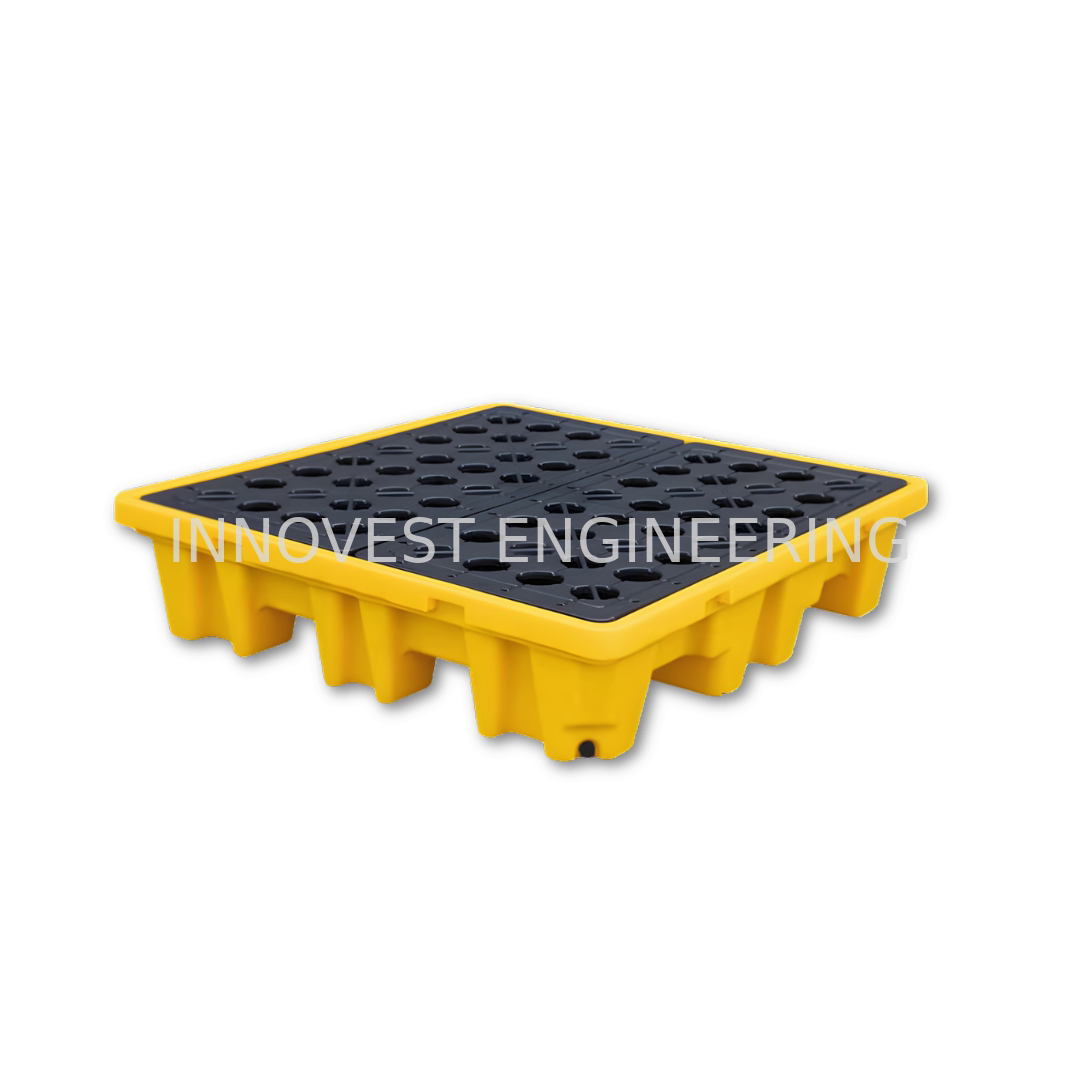 Value-Tech V-SP4-B Drums Spill Pallet