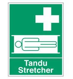 Safe Procedure and First Aid Signs – Stretchers