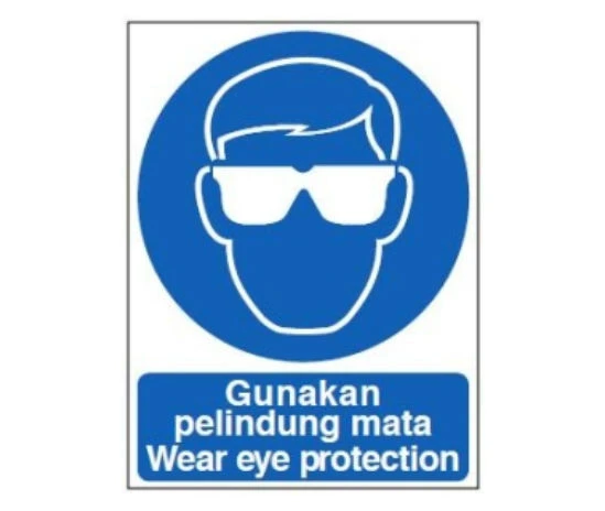Mandatory Sign – Wear Eye Protection