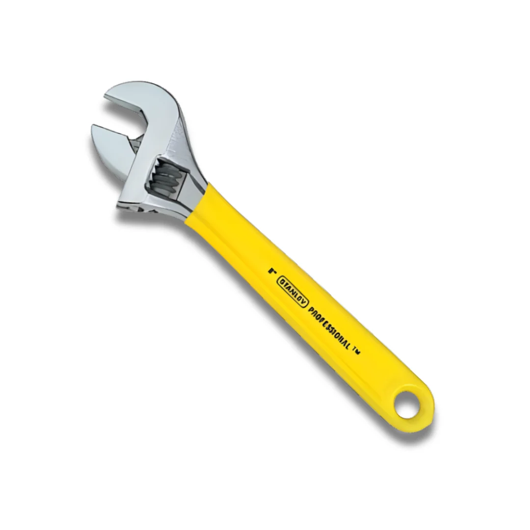 Stanley Adjustable Wrench with Grip