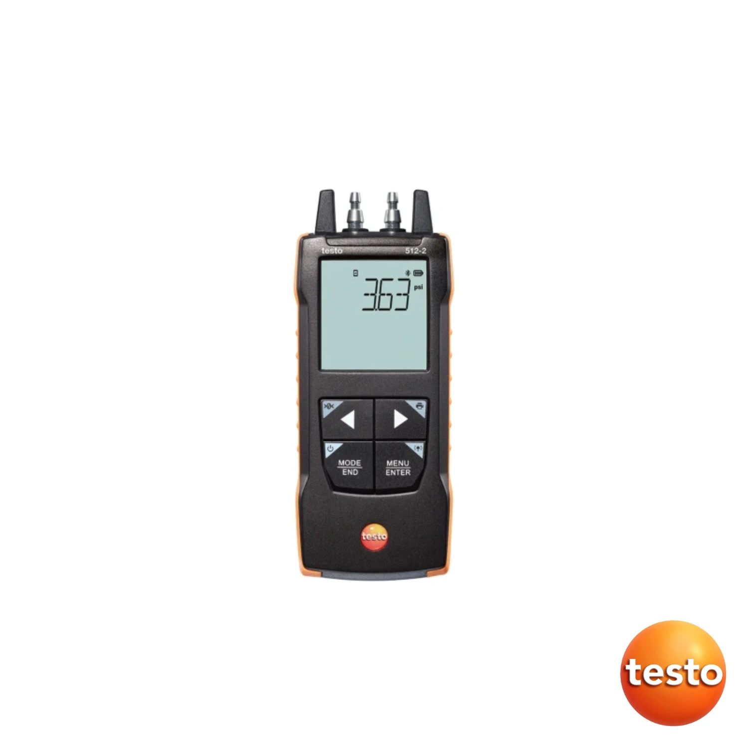 Testo 512-2 Digital Differential Pressure Measuring Instrument with App Connection