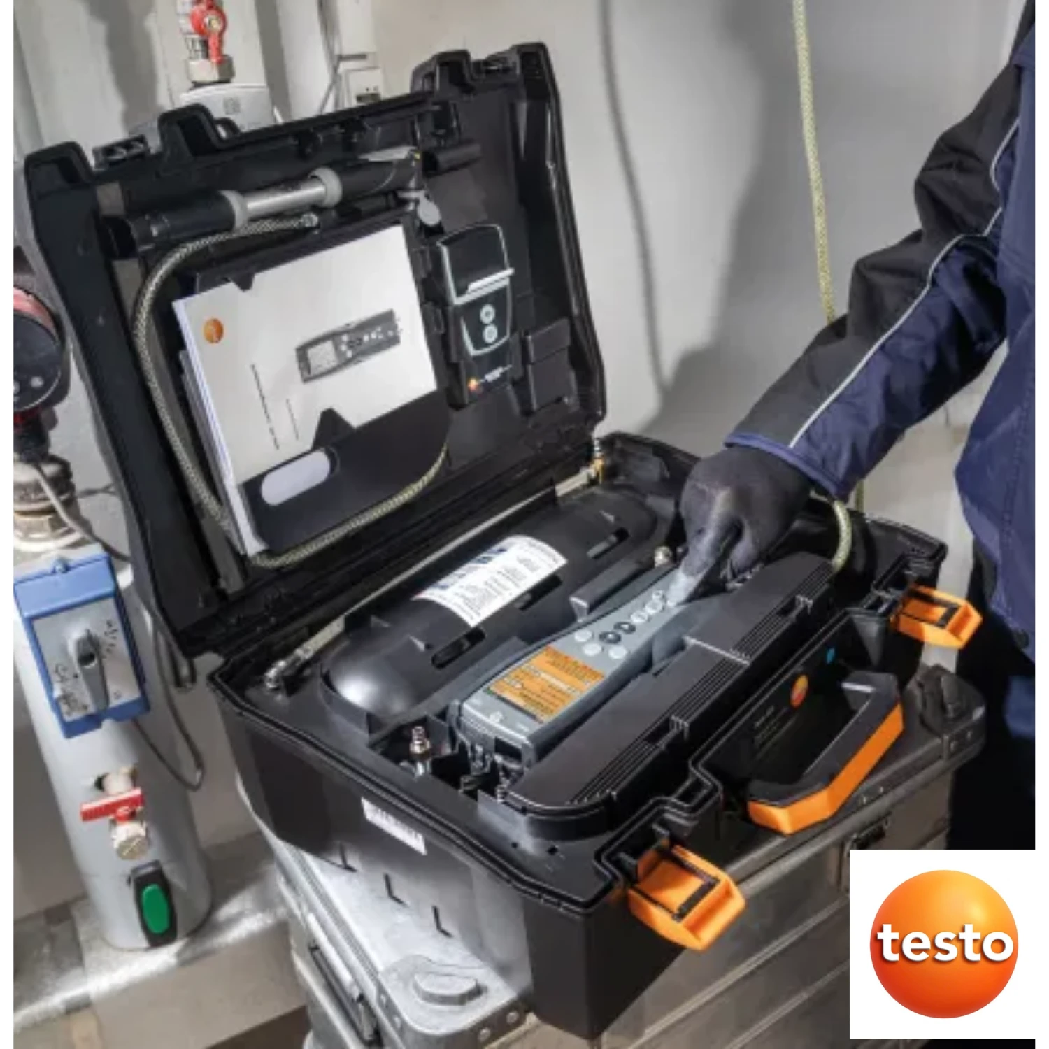 Testo Pro Set Testo 324 - Pressure and Leakage Measuring Instrument