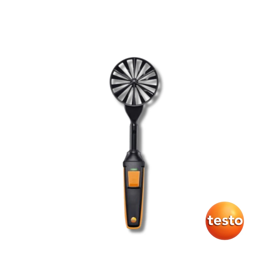 Testo 100mm Vane Probe with Temperature Sensor (Bluetooth)
