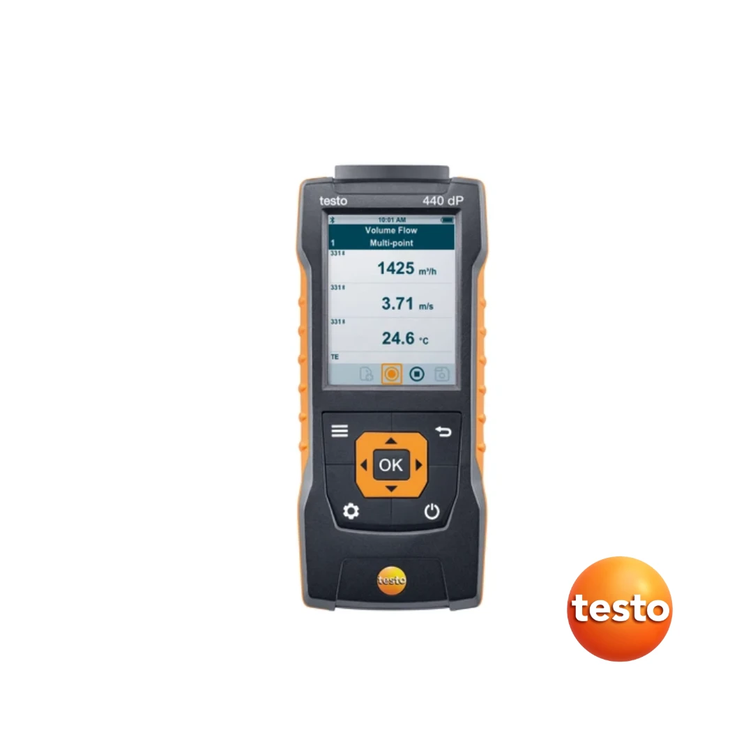 Testo 440 dP Air Velocity & IAQ Instrument