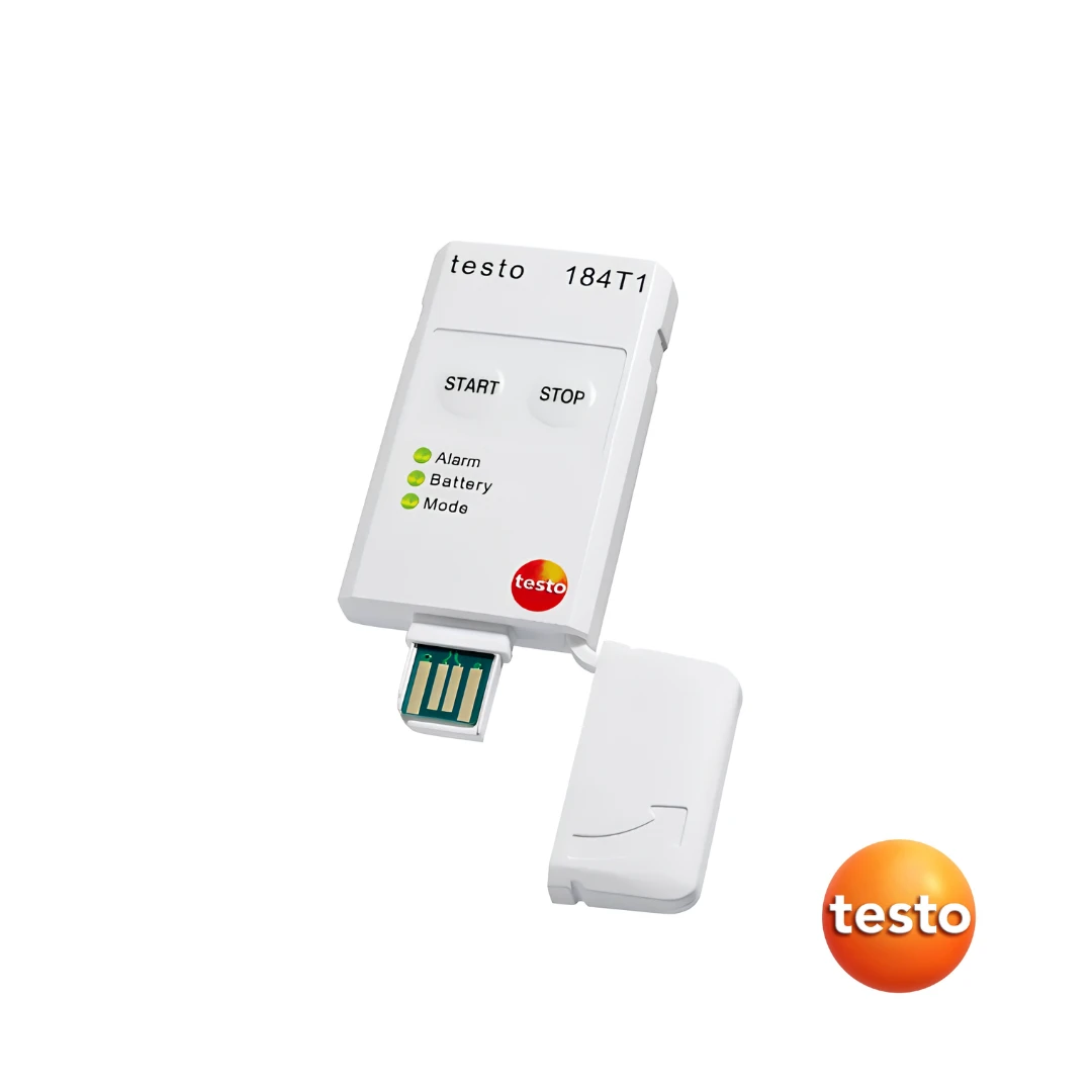 Testo 184 T1 - Temperature Data Logger for Transport Monitoring