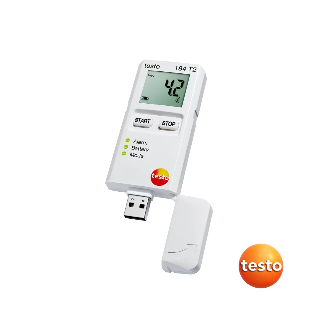 Testo 184 T2 - Temperature Data Logger for Transport Monitoring