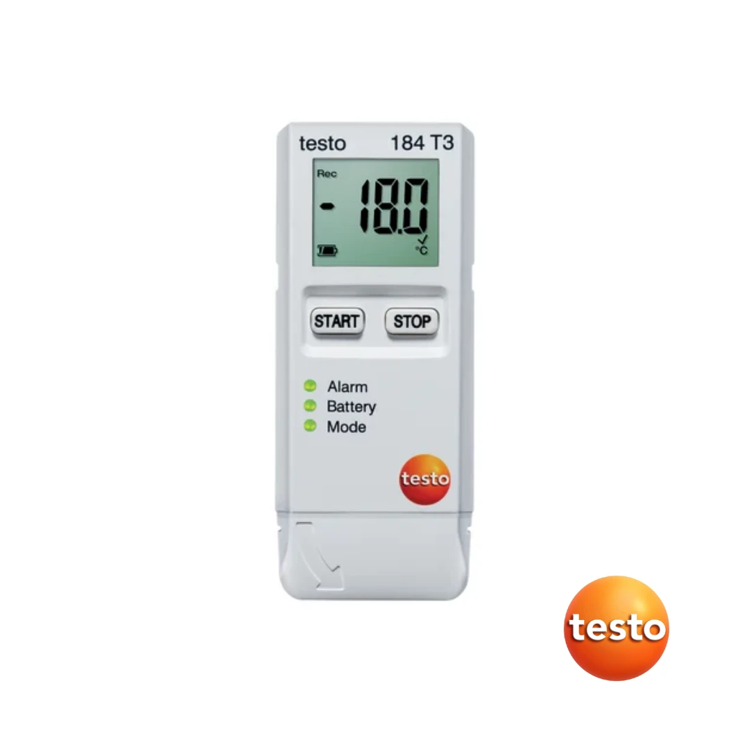 Testo 184 T3 - Temperature Data Logger for Transport Monitoring
