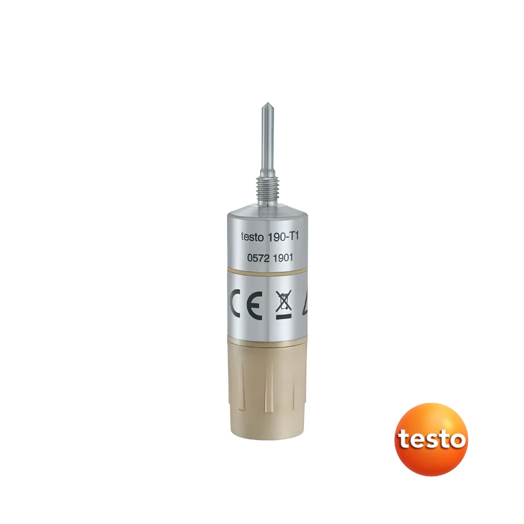 Testo 190-T1 Temperature CFR Data Logger with Short, Rigid Probe