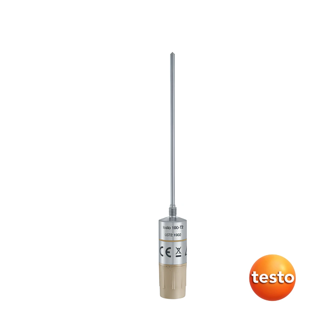 Testo 190-T2 CFR Temperature Data Logger with Long, Rigid Probe