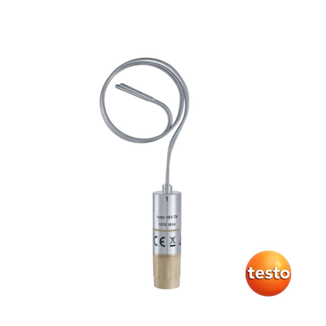 Testo 191-T4 HACCP Temperature Data Logger with Two Long, Flexible Probes