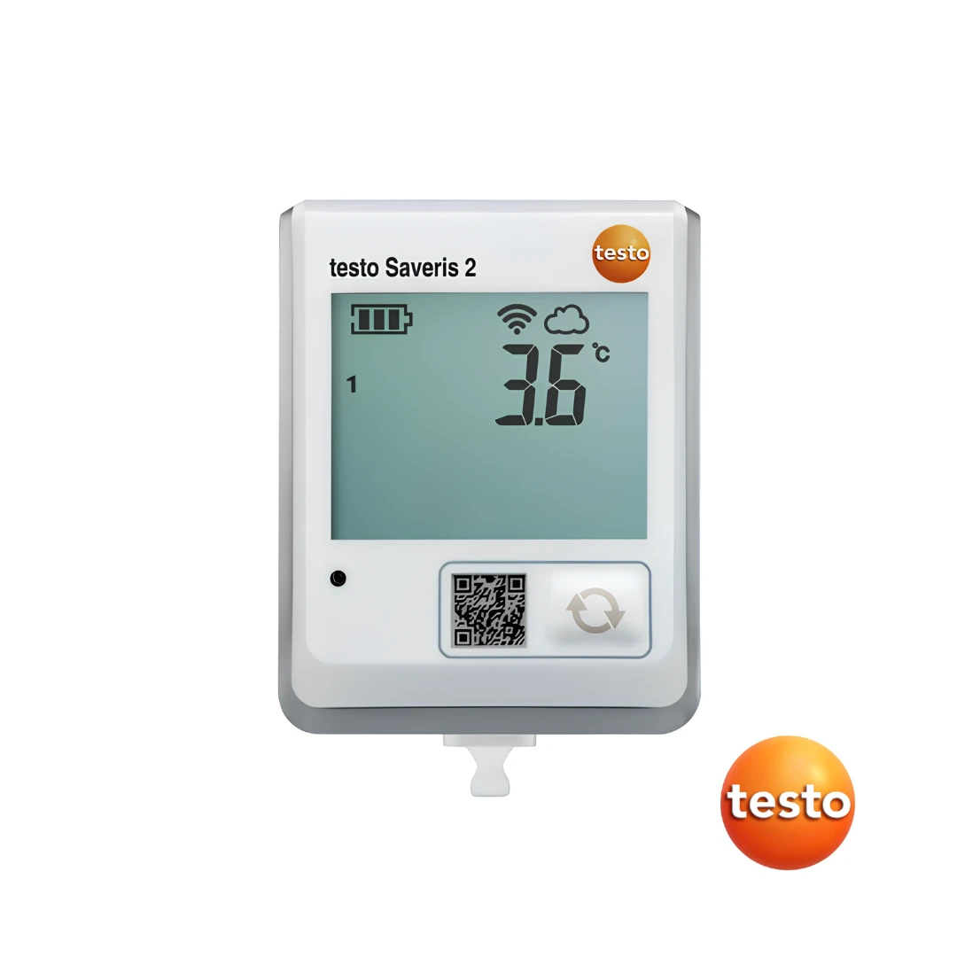 Testo Saveris 2-T1 - WiFi Data Logger with Display and Integrated NTC Temperature Probe