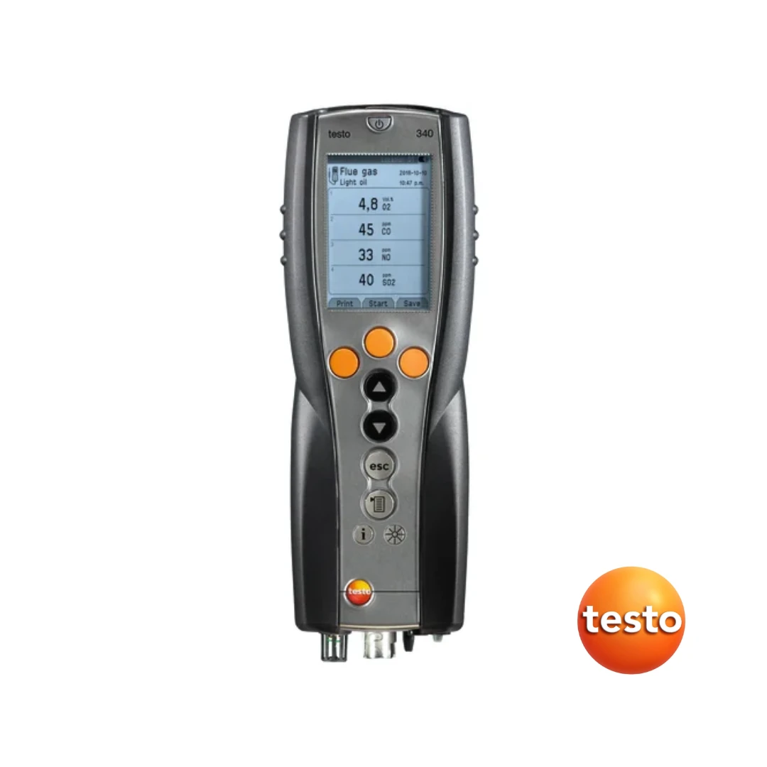 Testo 340 Flue Gas Analyzer for Use in Industry