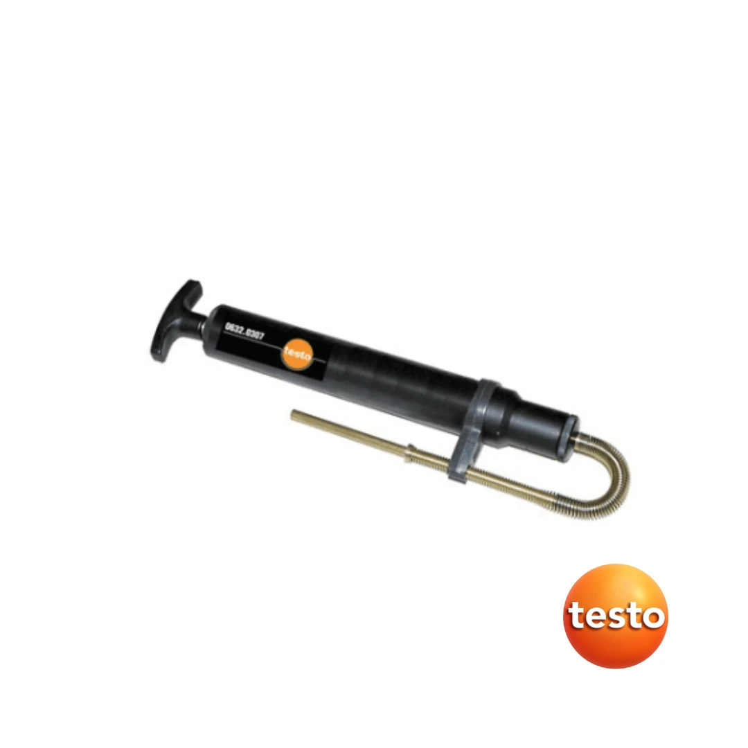 Testo Smoke Tester with Oil and Soot Sheet, for Measuring Soot in Flue Gas, Excl. Cone (Order No 0554 9010)