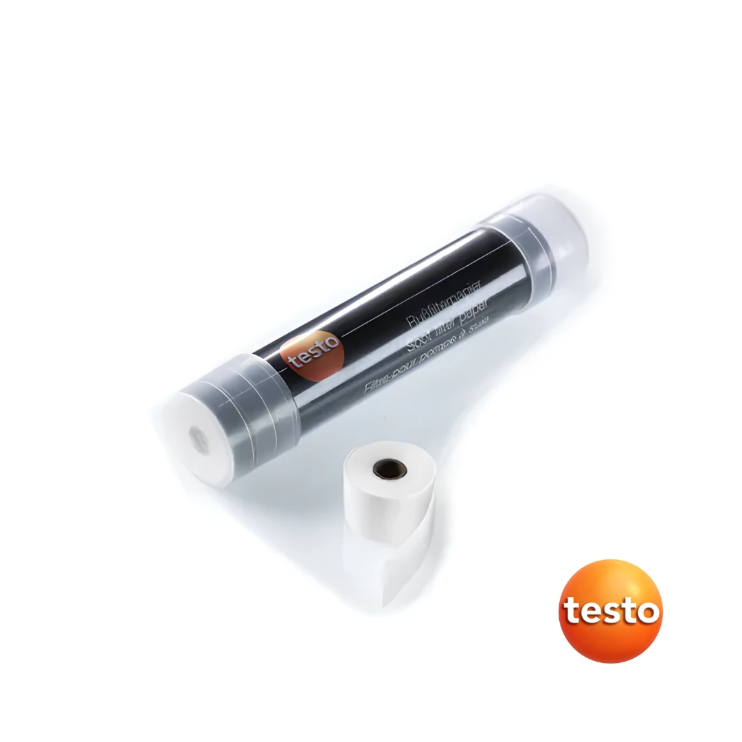 Testo Spare Soot Filter Paper; 8 Paper Rolls
