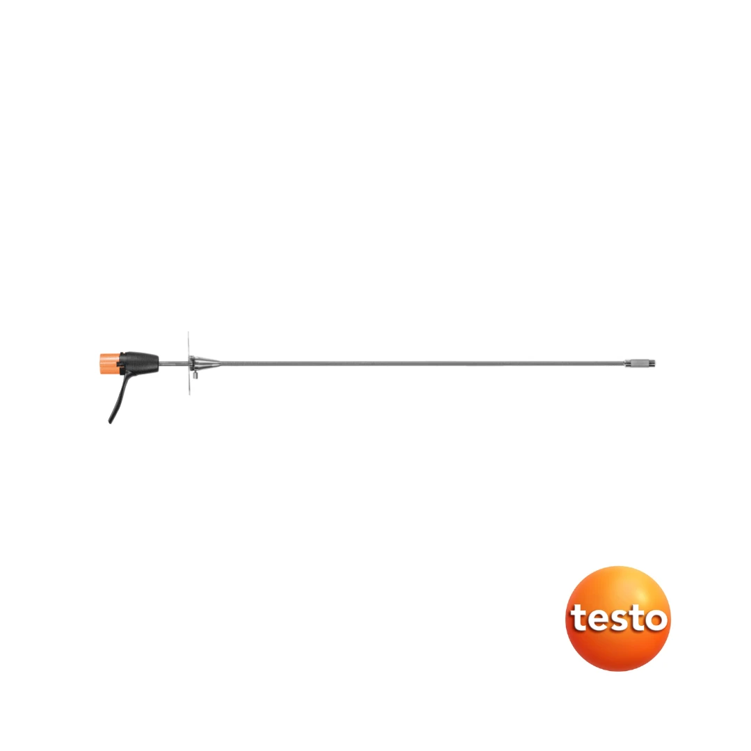 Testo Probe Shaft with Pre-Filter, Length 700 mm, Incl. Cone, Ø 8 mm, Tmax 1000 °C