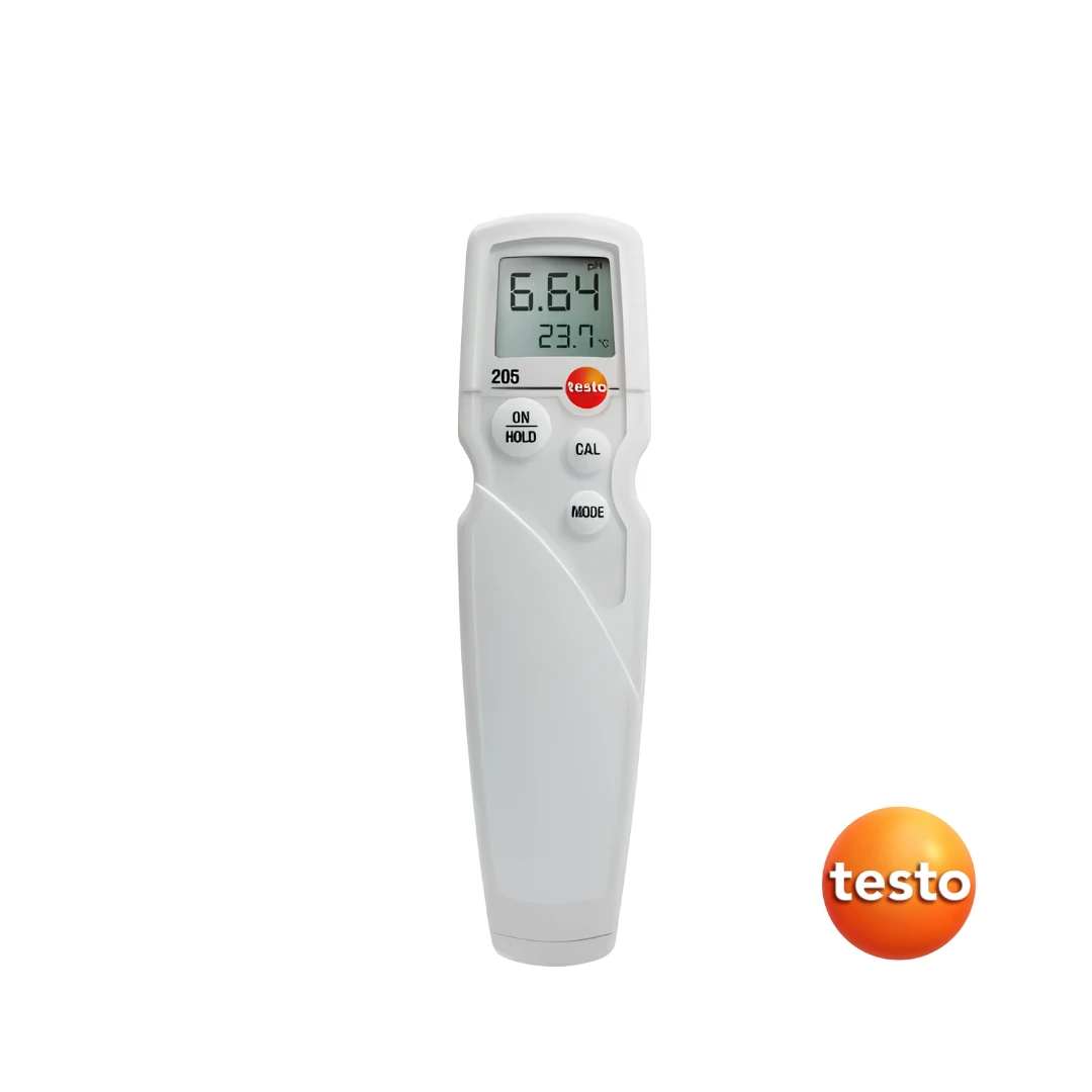 Testo 205 PH/Temperature Measuring Instrument for Semi-Solid Media
