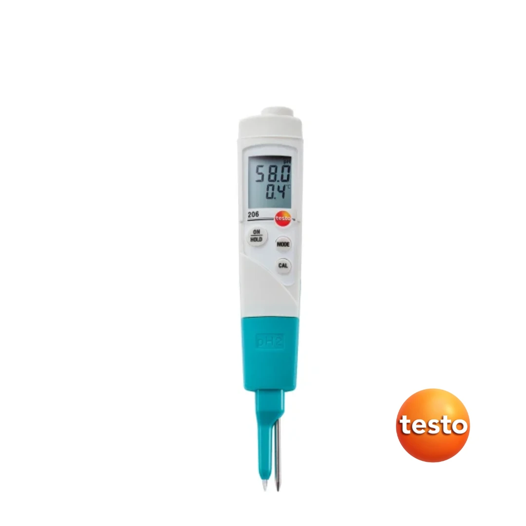 Testo 206-PH3 PH Measuring Instrument (for Flexible Use)